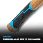 OX Tools 22oz Curved Hammer with TPR Grip