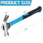 Comfort Grip 13 oz Claw Hammer for Projects
