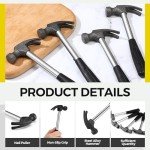 40-Pack Mini Hammers for Kids and Home Use