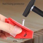 Hammering Tool Holder with Finger Protection Guide