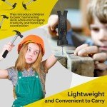 40-Pack Mini Hammers for Kids and Home Use