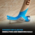OX Tools Pro 22oz Hickory Handle Hammer