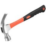 28oz Forged Steel Claw Hammer with Non-Slip Grip
