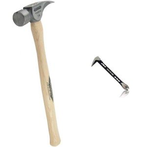 Stiletto 14-oz Titanium Framing Hammer & Pry Bar