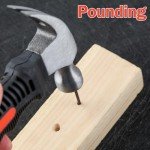 LEONTOOL 8 oz Mini Claw Hammer in Teal