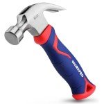 WORKPRO 8 oz Fiberglass Claw Hammer with Grip