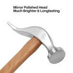Wood Handle Shoe Repair Hammer for Leather Work