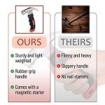 Mr. Pen Dual-Head Hammer with Picture Nails