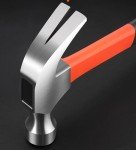 21 Oz Stubby Claw Hammer with Leather Grip