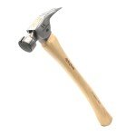 Tiger Titanium Hammer with Curved Hickory Handle 14 Oz
