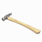 Tiger Titanium Hammer with Curved Hickory Handle 14 Oz