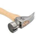 Big Horn 14 Oz Tiger Titanium Hammer - Hickory Handle