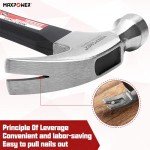 MAXPOWER Claw Hammer Set - 8oz & 20oz