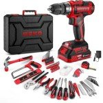 DEKOPRO 20V Cordless Drill Tool Kit Set