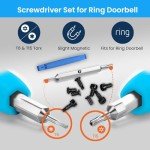 Foxbown 20-Piece Screwdriver Set for Doorbells