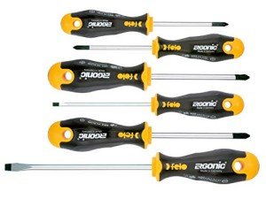 Felo Ergonic Screwdriver Set - 6 Pieces