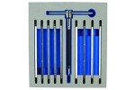 12-Piece T-Handle Double End Screwdriver Set