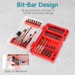 YOSIGHT 35-Piece Drill and Driver Bit Set