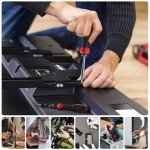 77-Piece Precision Screwdriver Bit Set with Magnetizer