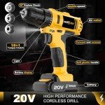 Muylux 20V Cordless Handheld Drill Kit