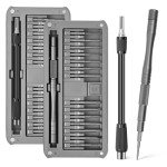 30-in-1 Magnetic Precision Screwdriver Set with Case