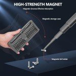 30-in-1 Magnetic Precision Screwdriver Set with Case
