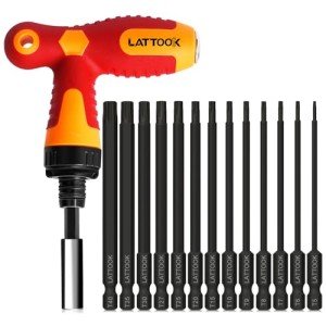 13-Piece Tamper Proof Torx Bit Set with Driver