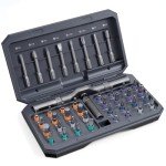 42-in-1 Ratchet Screwdriver Kit with Magnetic Bits