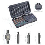 42-in-1 Ratchet Screwdriver Kit with Magnetic Bits