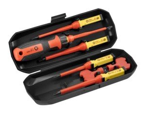 Insulated 1000V Screwdriver Set - 8 Pieces