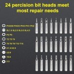 25-in-1 Magnetic Mini Screwdriver Set
