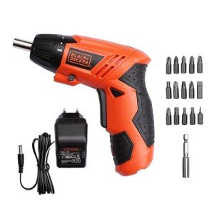 Black & Decker 15-Piece Orange Screwdriver Set