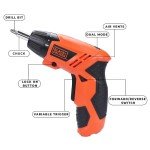 Black & Decker 15-Piece Orange Screwdriver Set