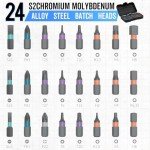 24-in-1 Magnetic Screwdriver and Wrench Set