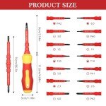 AOROPS 14-in-1 Insulated Screwdriver Set