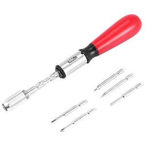 Joasaca 260MM Ratchet Screwdriver with Bits