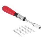 Joasaca 260MM Ratchet Screwdriver with Bits