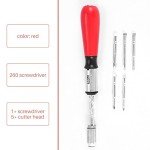 Joasaca 260MM Ratchet Screwdriver with Bits