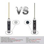 4-Piece Titanium Hex Screwdriver Set for Drones