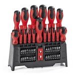 EASYmaxx Magnetic Screwdriver & Bit Set 48-Piece