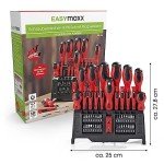 EASYmaxx Magnetic Screwdriver & Bit Set 48-Piece