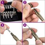 25-in-1 Precision Mini Screwdriver Set with Case