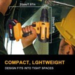 21V Cordless Drill Set with Battery and Charger