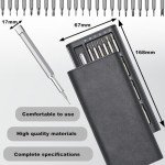 25-in-1 Mini Screwdriver Tool Kit with Case