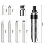 8-Piece Reversible Impact Screwdriver Set