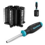 DURATECH Multi-Function Screwdriver Set with 60 Bits