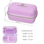 Hard Storage Case for Canon & Sony Cameras - Purple