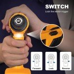 21V Cordless Drill Set with Battery and Charger