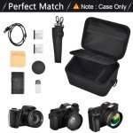 Camera Case for 4K 5K Vlogging Gear