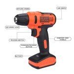 BLACK+DECKER 12V Cordless Variable Speed Drill
